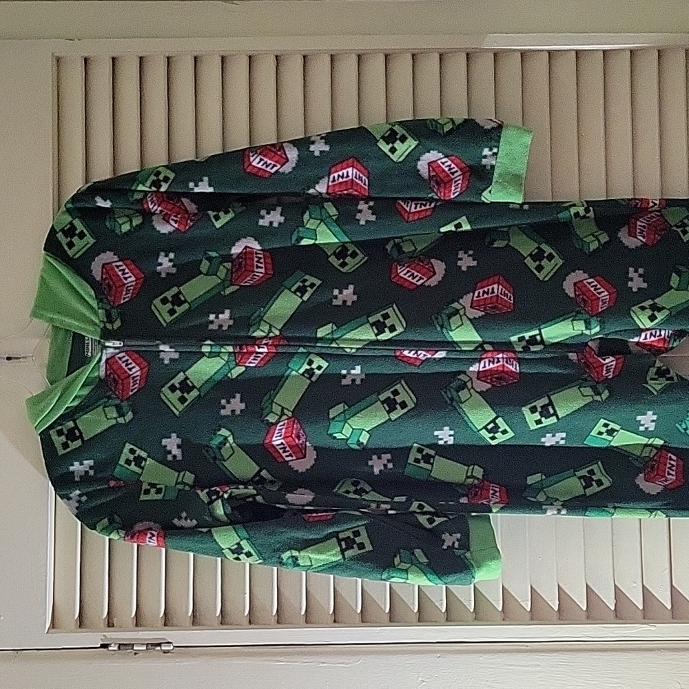Minecraft Fleece Onsie